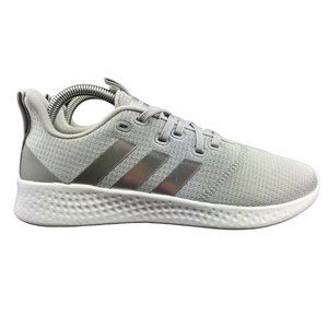 Adidas Women's Puremotion Silver Metallic White Running Shoes FW8667 Size 8.5